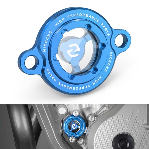 Cache filtre à huile de précision anodisé Husqvarna FC 250 et GASGAS EX 350F