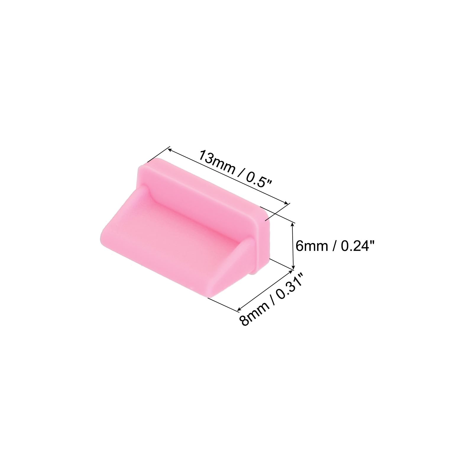 25 Cache-ports USB En Silicone Anti-poussière - Protection Pour Ordinateur, Voiture, Etc.