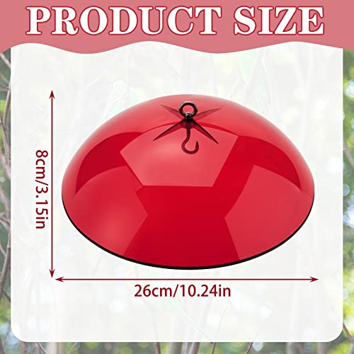 Comedero para pájaros Kathfly de gran capacidad con perchas para jardín 3