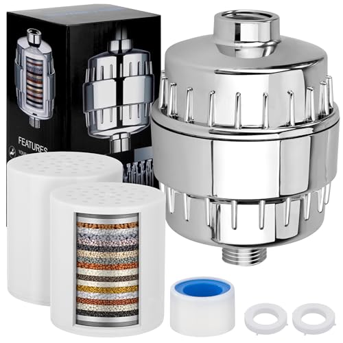 Filtro Doccia a 20 Stadi con Vitamina C Filtro Anticalcare