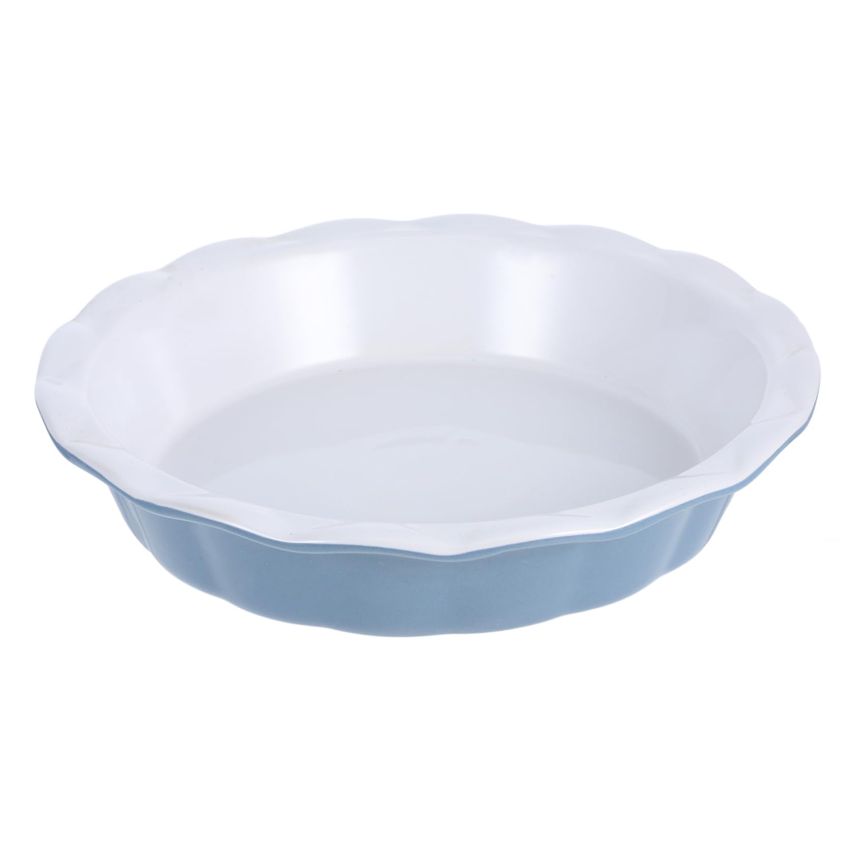 OUNONA Céramique Plat à Tarte Rond Antiadhésif pour Cuisson au Four