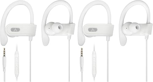 Miniatura 9 de Avantree E171 - Auriculares con cable AUX de 0.138 in con micrófono y control de volumen en línea, compatibles con teléfonos auxiliares