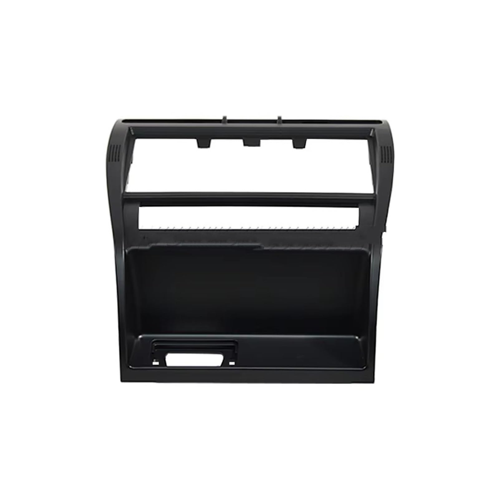 Radioblende Doppel 1M0863263 Für Sitz Für Leon Mk1 Toledo 2000-2006 Outlet Radio Konsole Panel Abdeckung Schwarz Auto Zubehör Zentrales Radiobedienfeld