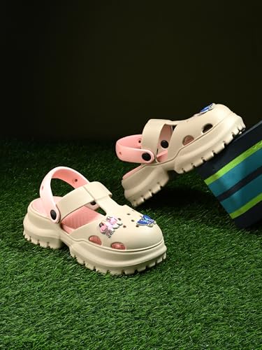 Image of DOCTOR HEALTH SUPER SOFT Stylish and Light Weight & Waterproof Anti Skid Women Clogs with Cushioned Footwear || Comfortable with Adjustable Back Strap Women Clog Everyday Wear