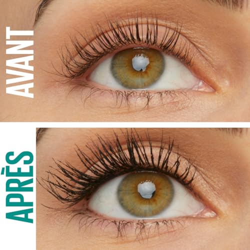 Maybelline New York Mascara Volume Enrichi en Beurre de Karité Brosse en Fibres Végétales Edition Mega Mousse Teinte : Brownish 03 - vue 2