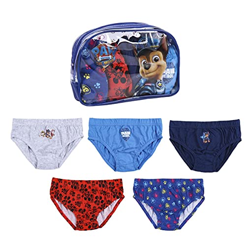 CERDÁ LIFE'S LITTLE MOMENTS 2200007411_410-C81 Pack Calzoncillos Niño de Paw Patrol con Licencia...