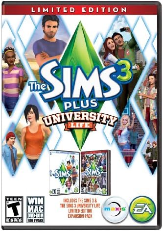 The Sims 3 Plus University Life 