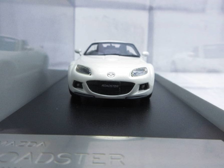 Mazda Roadster RS (2013) ホワイト 1/43 Amazon | ミニカー 1/43 ハイストーリー マツダ ロードスター RS