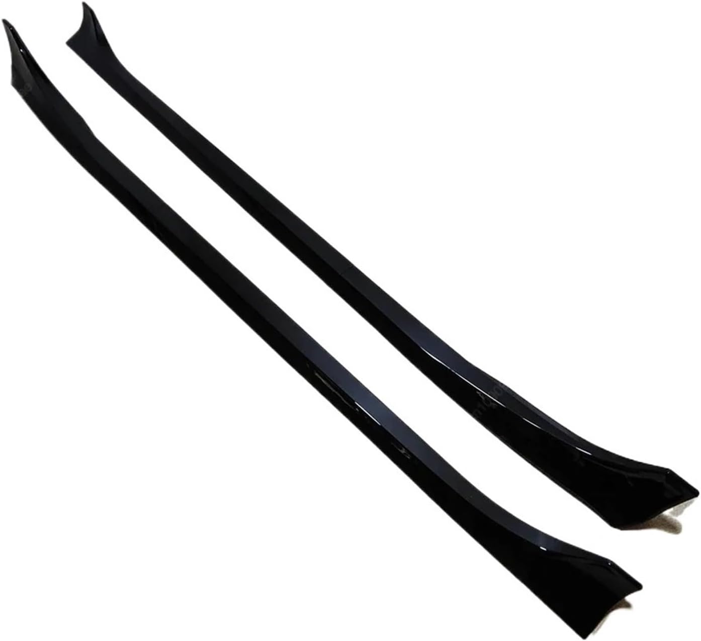 207.5cm Car Side Skirt Splitter Diffuser Winglet Side Wing Bumper Lip Body Kit Protector Tuning ABS Compatible for Tesla Model 3 2017-2023(Carbon Look)