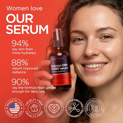 Image of Salmon DNA PDRN Serum, Hyaluronic Acid, Peptides, Exosomes 2 Oz