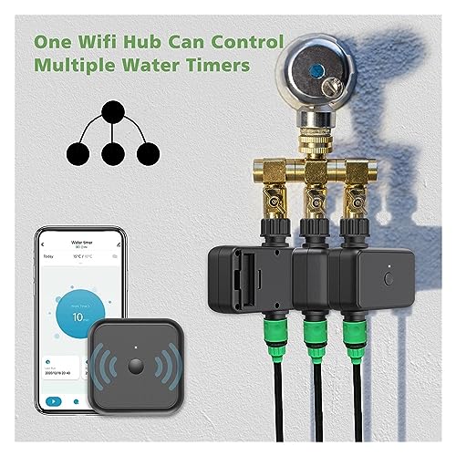 Minuterie d'arrosage WiFi et programmateur de jardin connecté