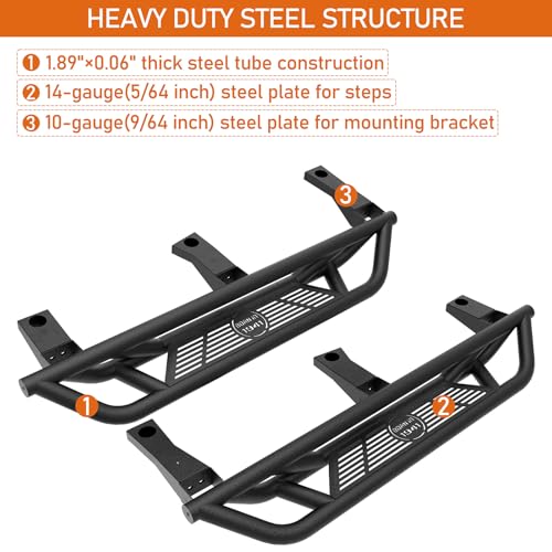 Barras laterales para Jeep Wrangler YJ 1987-1995 miniatura 6