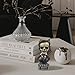 World of Wonders Dead Authors Collectible Gothic Horror Displayable Figurines | Gifts for Book Lovers | Skull Decor for your Home | Spooky Home Office Decoration - Poe