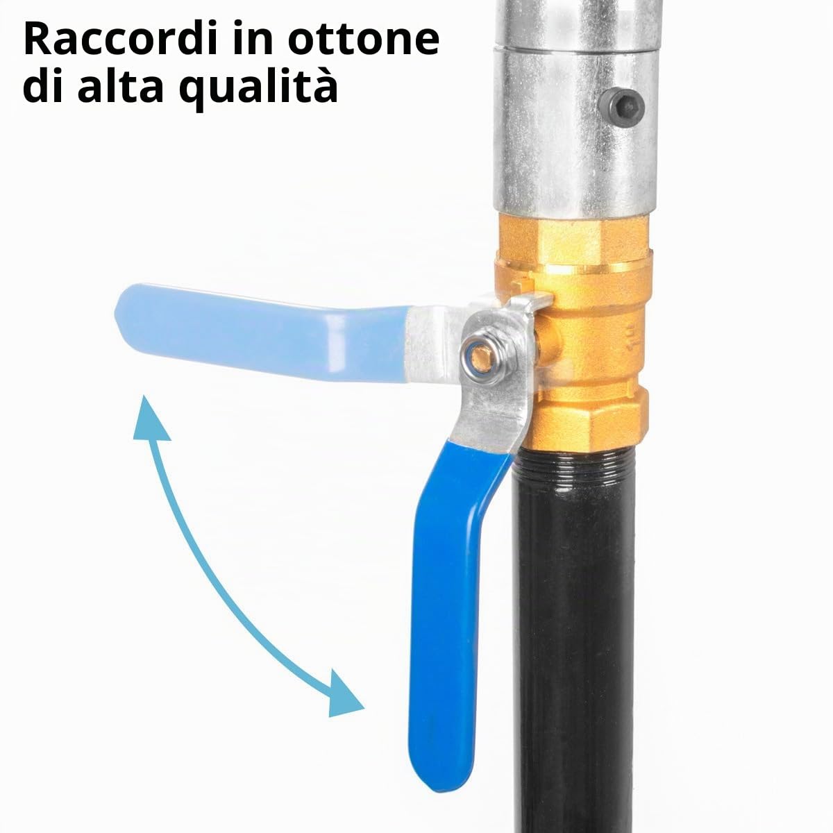 Separatore d'olio STAHLWERK OD-110 ST, contenitore per la raccolta dell'olio/coppa dell'olio con imbuto regolabile in altezza per la raccolta dell'olio usato durante il cambio dell'olio del veicolo
