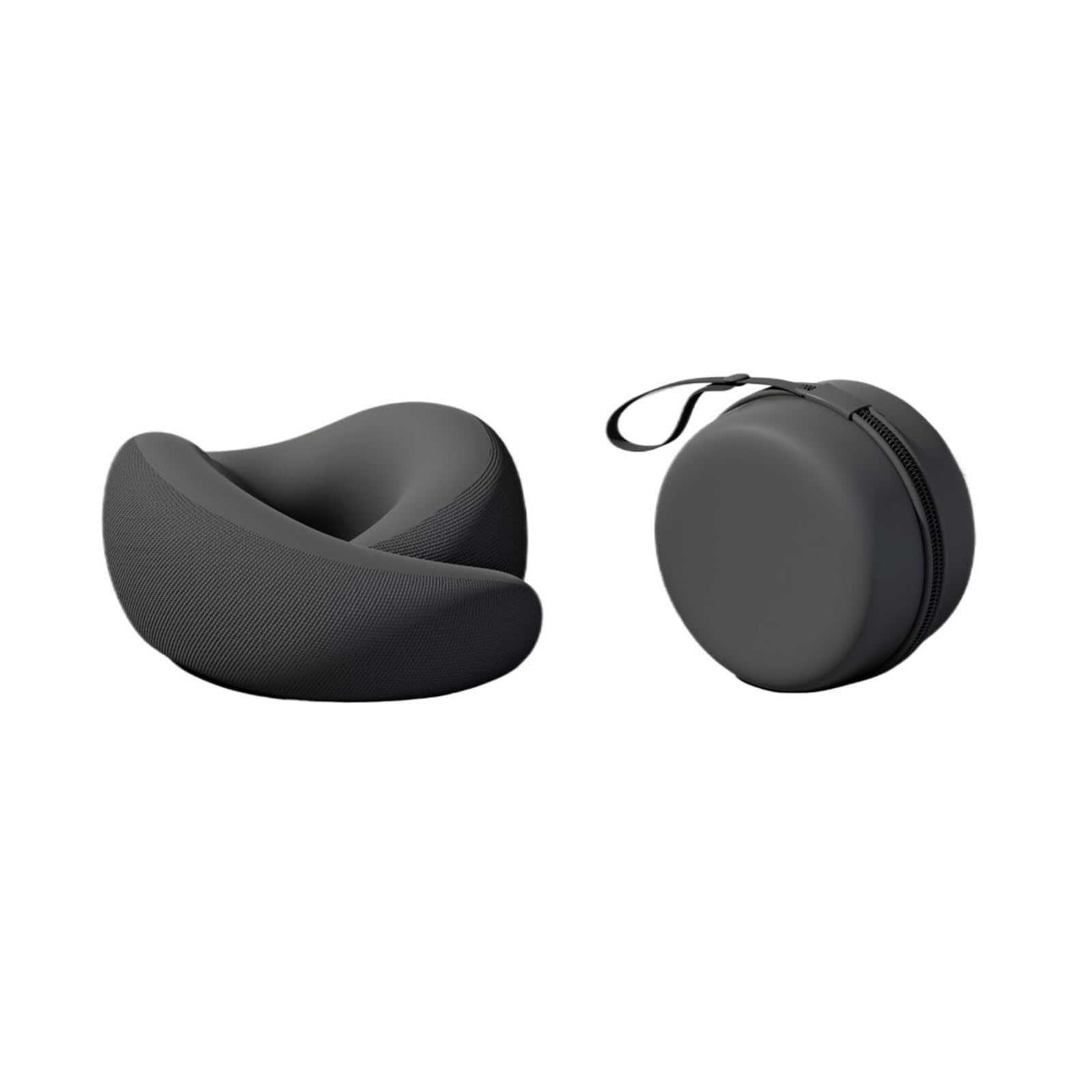 WWYYZAYC Neck Pillow Neck Support Pillow With Head Cushion Support Camping Neck Protect Soft Memory Foam Head Support(Black)