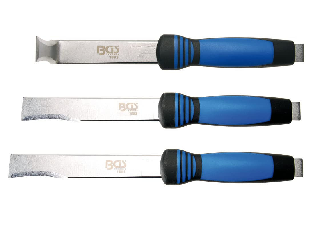 JEU DE 3 BURINS DE CARROSSIER A POIGNEE CONFORT