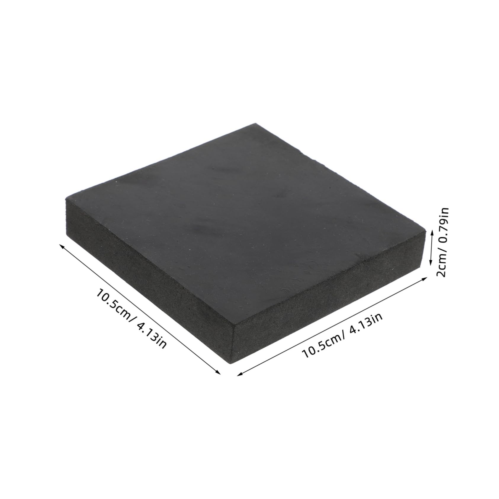 Veemoon Shock Absorbing Rv Pads Anti-vibration Floor Jack Pads Stabilizer Jack Blocks Square Design for Stability