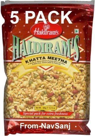 Haldirams Khatta Meetha 14.12 Oz (400 gm) 5 PACK by Haldiram