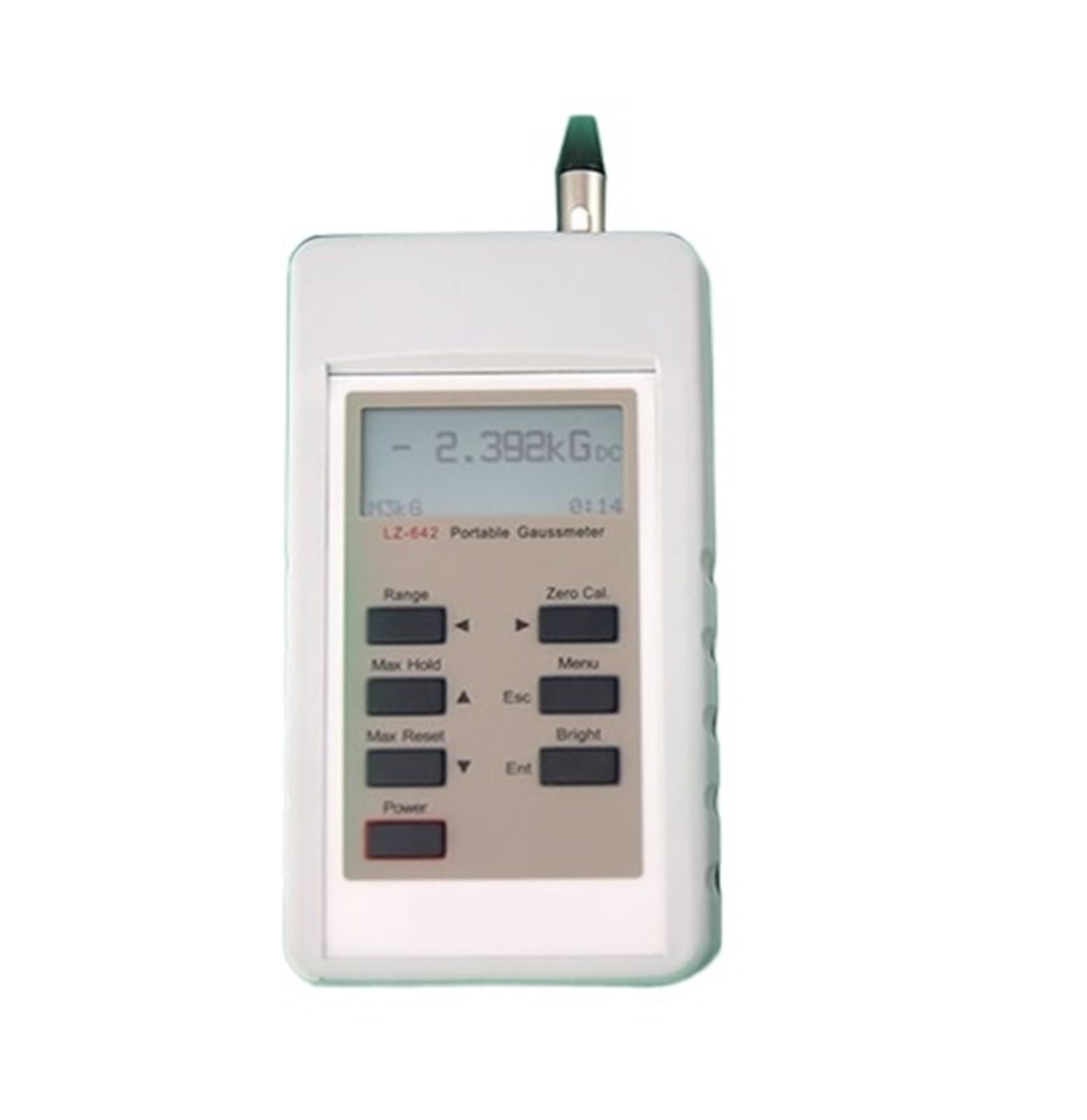LZ-642 Tragbares Gauss-Messgerät, Präziser Magnetfeldstärketester Mit LCD-Display für Industrielle Anwendungen