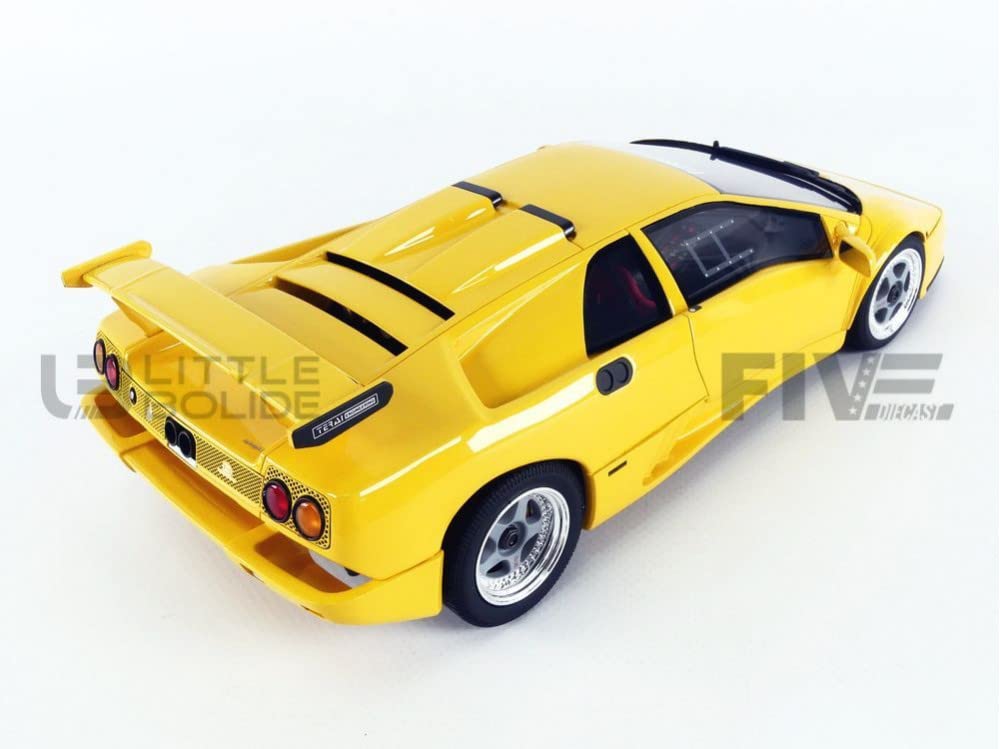 Lamborghini Diablo 1990 Rouge – Échelle 1/18 – Mira – Miniature De Collection – Sans Boîte