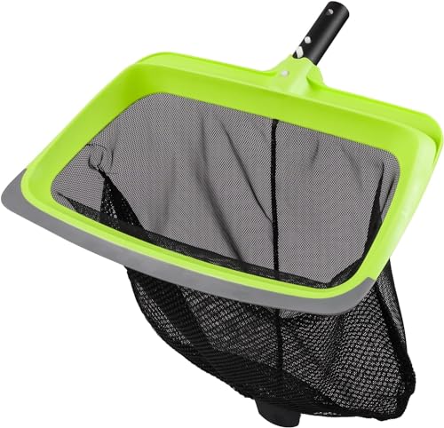 GSTgp Pool Kescher Bodenkescher Laubkescher Gummilippe Und Verstärkter...