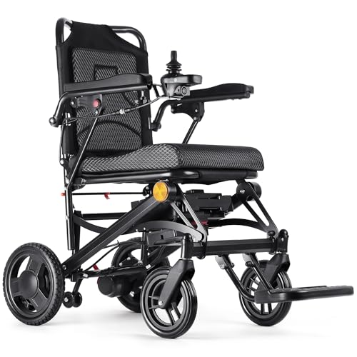 Lightweight 35lbs Foldable Electric Wheelchair