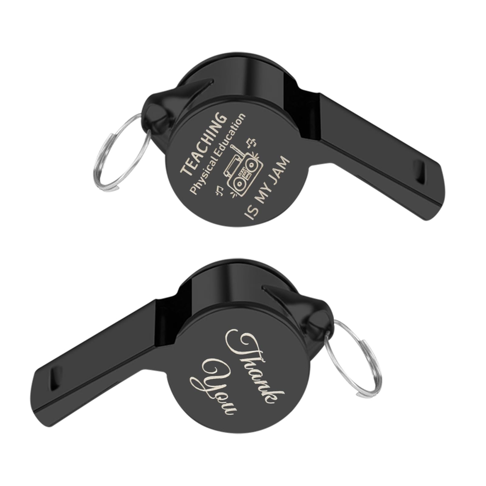 UJIMS PE Teacher Appreciation Gifts Physical Education Whistle with Lanyard for Teacher Coach Referees Teachers Day Gift