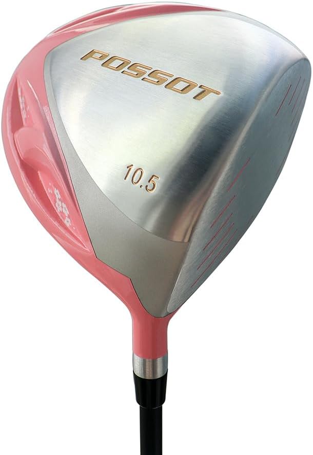 460CC Aluminum Golf Driver for Women – 10.5° High Forgiveness Driver – Lightweight High MOI Design – Fast Ball Speed for Beginners – Right Hand