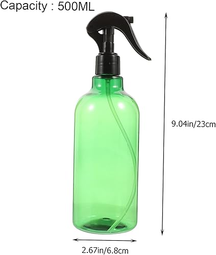 Miniatura 8 de Didiseaon 9 Pcs Airbrush Bottle Plastic Spray Bottles 8 Oz Empty Spray Bottles Reusable Fine Mist Bottles Fine Mist Spray Cosmetics Plastic Sprayer