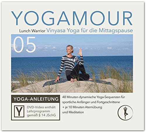 Basic Vinyasa Yoga Flow: Geführte Übungen für einen gesunden Körper - ideal für die Mittagspause - YOGAMOUR DVD 05 Basic Vinyasa Yoga Flow: Geführte Übungen für einen gesunden Körper - ideal für die Mittagspause - YOGAMOUR DVD 05