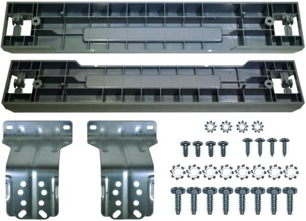 Appli Parts SKK-7AAP Kit de apilamiento de repuesto compatible con lavadora y secadora Samsung Combo de 27 pulgadas de carga frontal, incluye