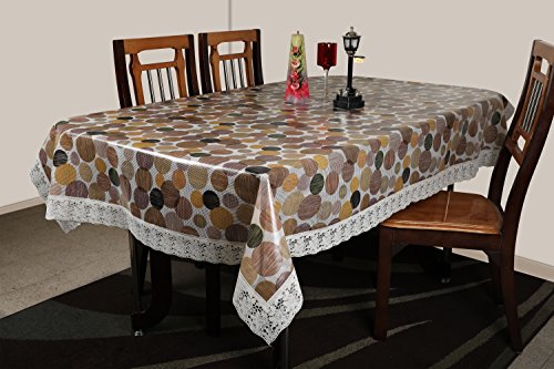 Image of STITCHNEST PVC Vinyl-Seater Table Cover (40x60x0.02-inch, Multicolour)