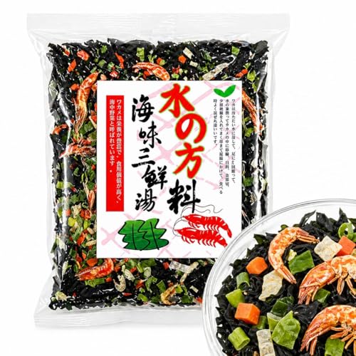 Dried Wakame Miso Soup and Ramen Topping Mix with Shrimp 2.12 oz