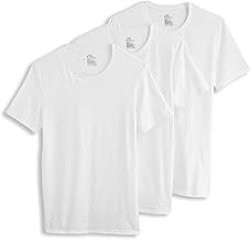 Jockey Men's Undershirt Cotton Stretch Crew Neck Undershirt - 3 Pack