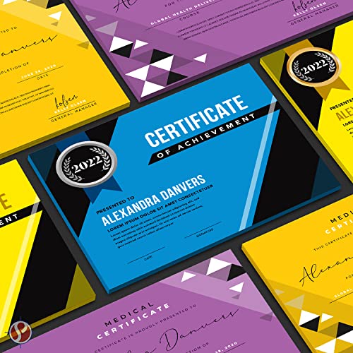 Assorted Bright Colored Paper – Perfect For Arts And Crafts, Invitations, Flyers, Posters, Menus, Decorations | Regular 24Lb Bond (90Gsm) | 11" X 17" | 25 Each Color (200 Sheets Total) #TOP4