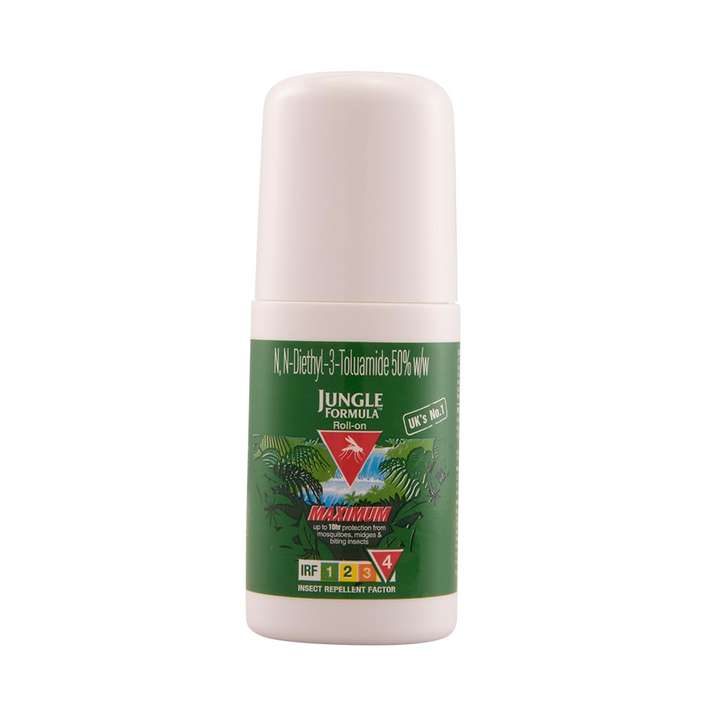 Jungle Formula Roll on for Mosquitos | Mosquito Bites | Safe for Adult and Children | 6 months and above I Upto 10 hours protection | Pack of 2 | 100ML (B0DBL5KW38) Amazon Price History, Amazon Price Tracker