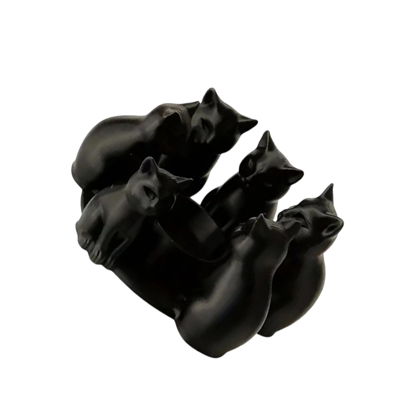 Kitten Holders, Lovely Cats Candlestick Cats Warming Its Paws Scented Ornament Lover Kitten Tealight
