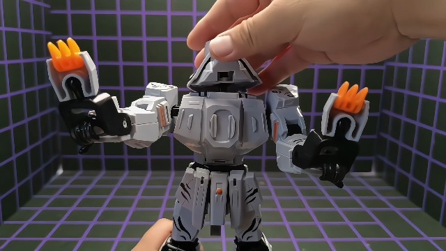 Amazon.com: STOULKD 2-in-1 White Tiger Transforming Robot Toy - 10