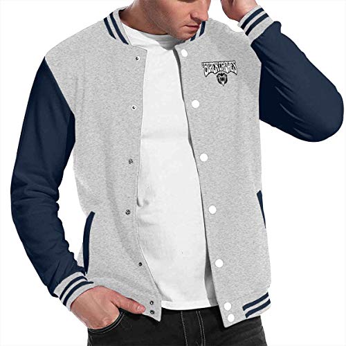 Black Crowes Veste de sport en velours pour homme et femme, Gris, L