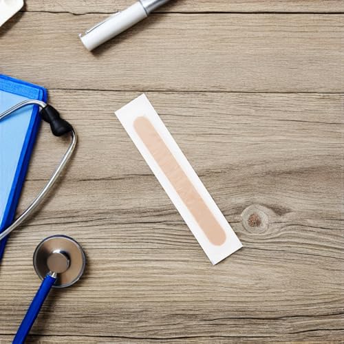 LOGOFUN 100PCS Wooden Tongue Depressors Disposable Wood Sticks for Doctors Dentists SPA Waxing Arts Crafts DIY Projects Home Supplies