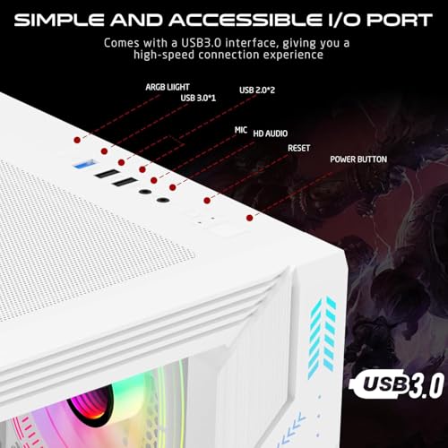 Boîtier ARGB GAMEON GO-Pulse-A compatible watercooling 360mm pour GPU 410mm - 3