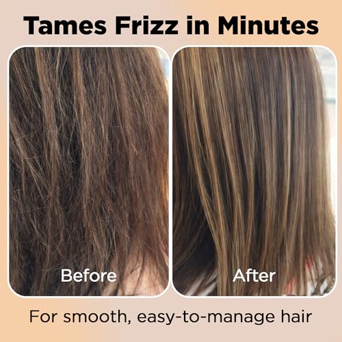 Image of HerStyler Hair Repair Serum - Argan Oil Hair Serum for Frizzy and Damaged Hair - For Frizz, Styling and Shine - Lightweight - Hydrating - Fast Absorbing - For Thicker, Fuller Hair - 2 Fl Oz - 4 Pack