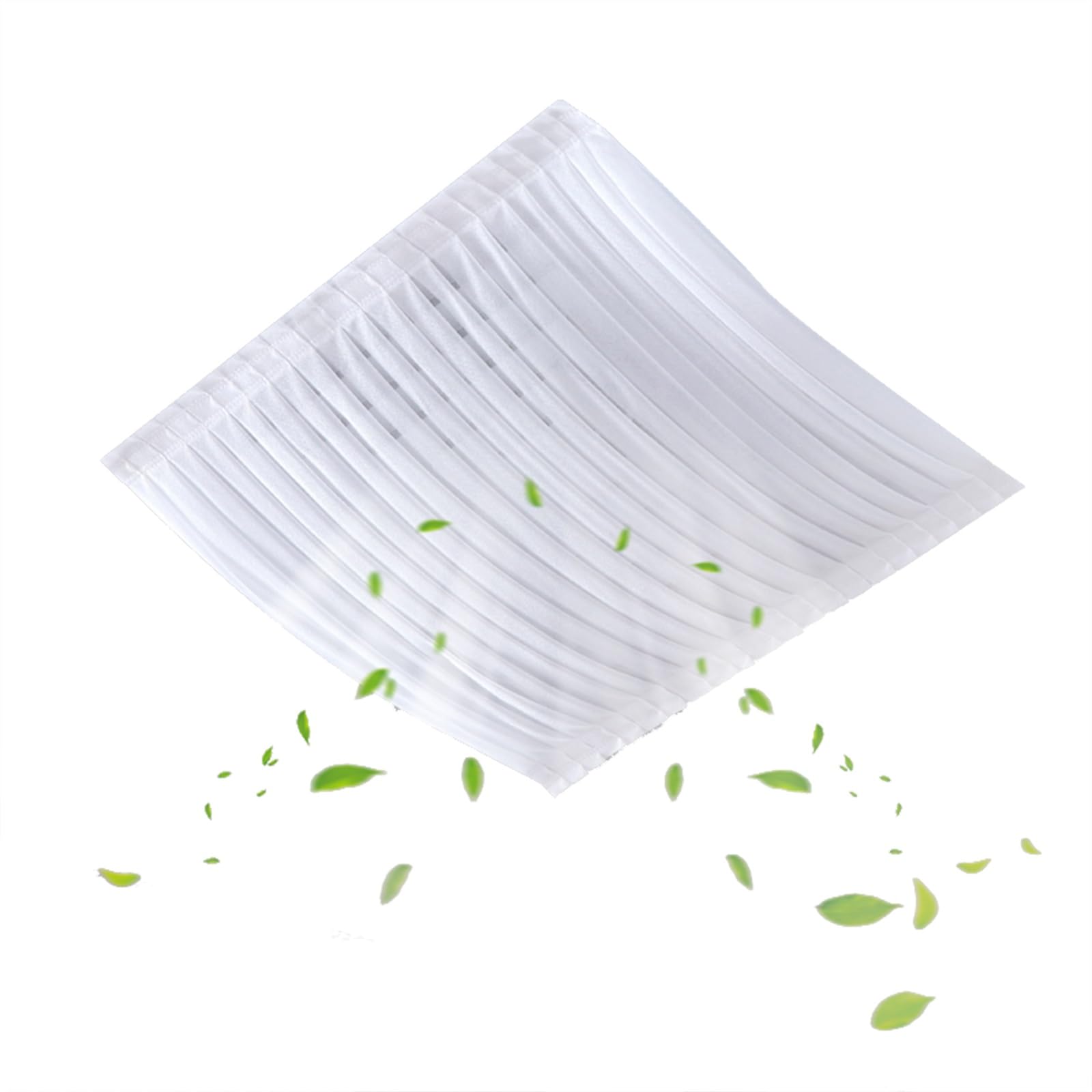 YGER JZGB Air Deflectors for Ceiling Vents, Air Vent Deflector, Prevent Direct Blowing of Cold, Wind Baffle and Direction, for Ceiling Registers, Sidewall(White,50x50cm/20x20in)