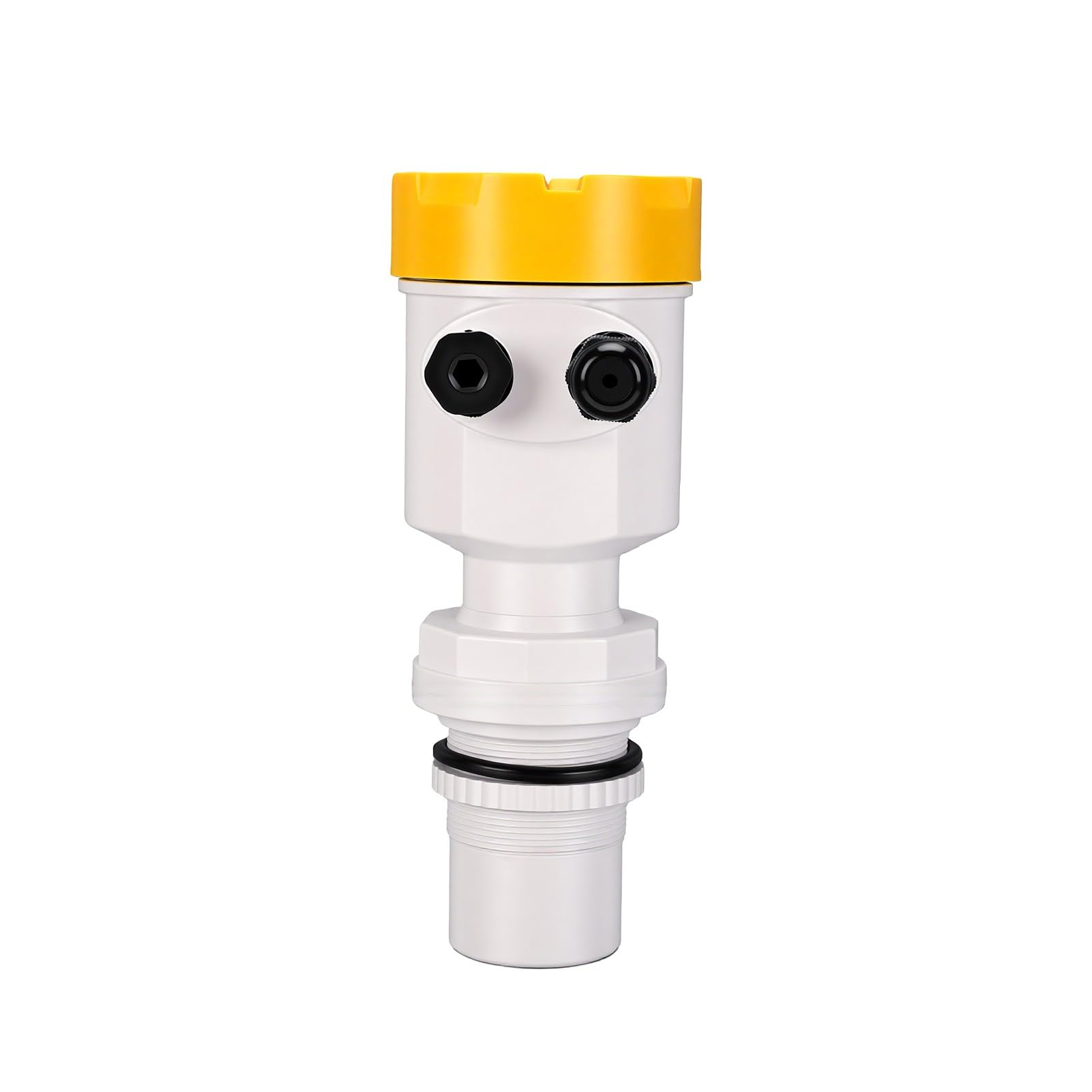 GOWENIC Ultraschall-Flüssigkeitsstandsensor, 0–8 M, LCD-Display, 4–20 MA, Analogausgang, Digitaler Wasserstandsmesser, Wasserdicht für Tank