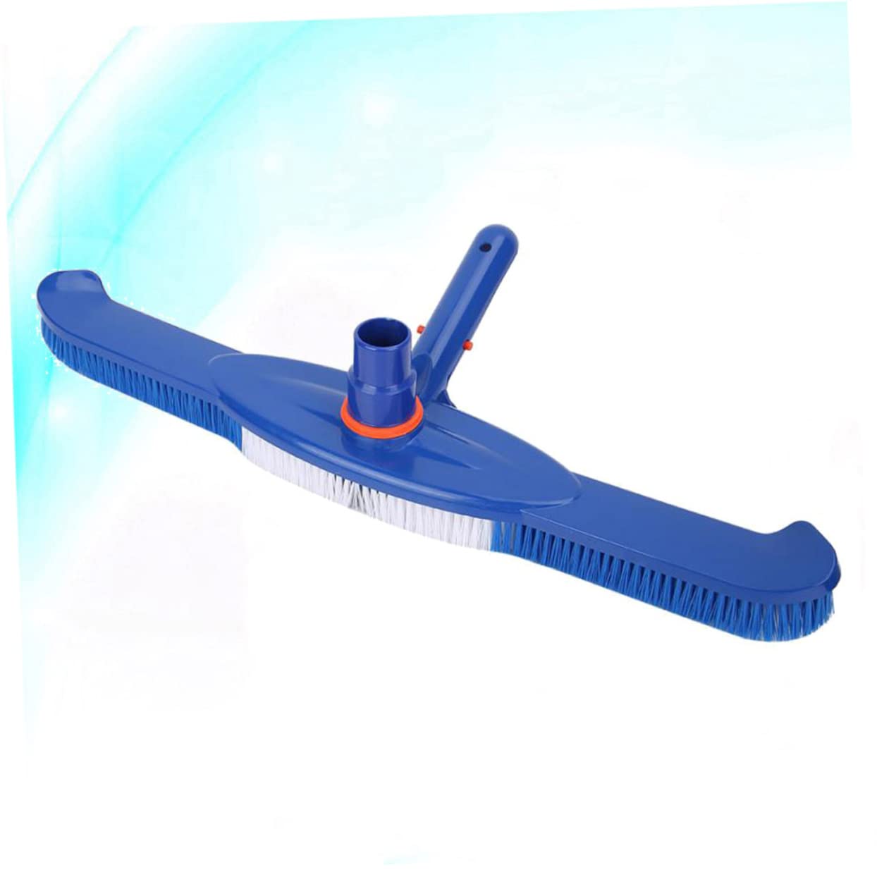 VANZACK Spazzola per Piscina 20 Pollici Setole Rigide in Plastica Spazzola per Pulizia Pareti e Pavimenti Resistente Adatta per ed Esterno 1 Pezzo