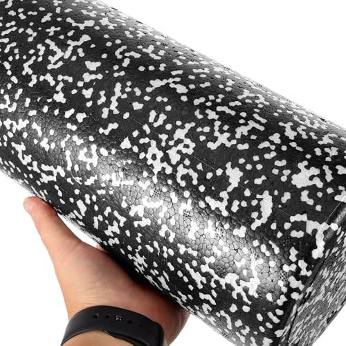 Rodillo de espuma de alta densidad Abaodam para masaje muscular y alivio de tejido profundo, columna de yoga para equilibrio físico y lesión, rodillo corporal compacto y ligero para flexibilidad y flujo sanguíneo miniatura 6