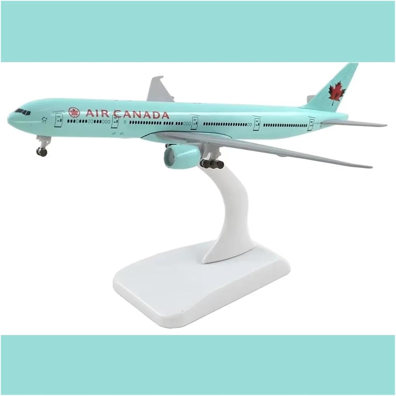 20cm for Canada Boeing B777 Die-cast Alloy Metal Airplane Model Finished Souvenir Collection Toy Decoration Hobby Playgame Kit