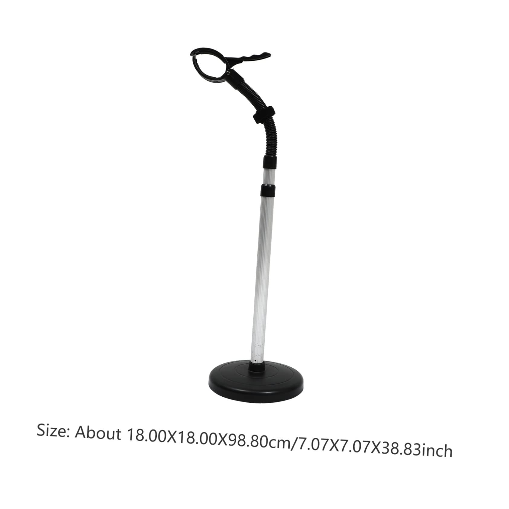 Gogogmee Hair Dryer Stand Rotation Sleek Table or Wall Mount Quick Hair Adjustment for Busy Days