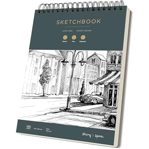 Carnet de Croquis A4 String & Space Cover