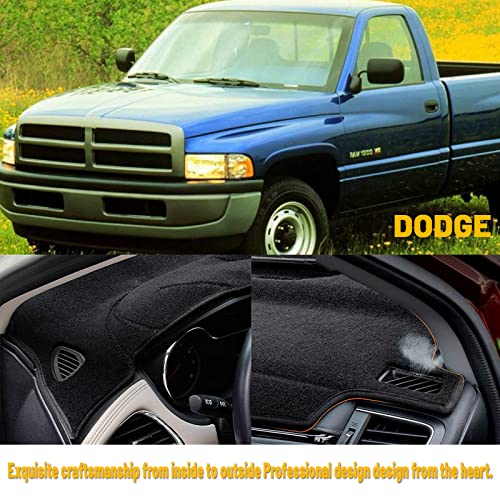 Inuboxes Dashboard Dash Board Cover Mat Pad Carpet Non-Slip Custom Compatible With Dodge Ram 1994-1997 Protector Sunshield (1994-1997) #TOP4